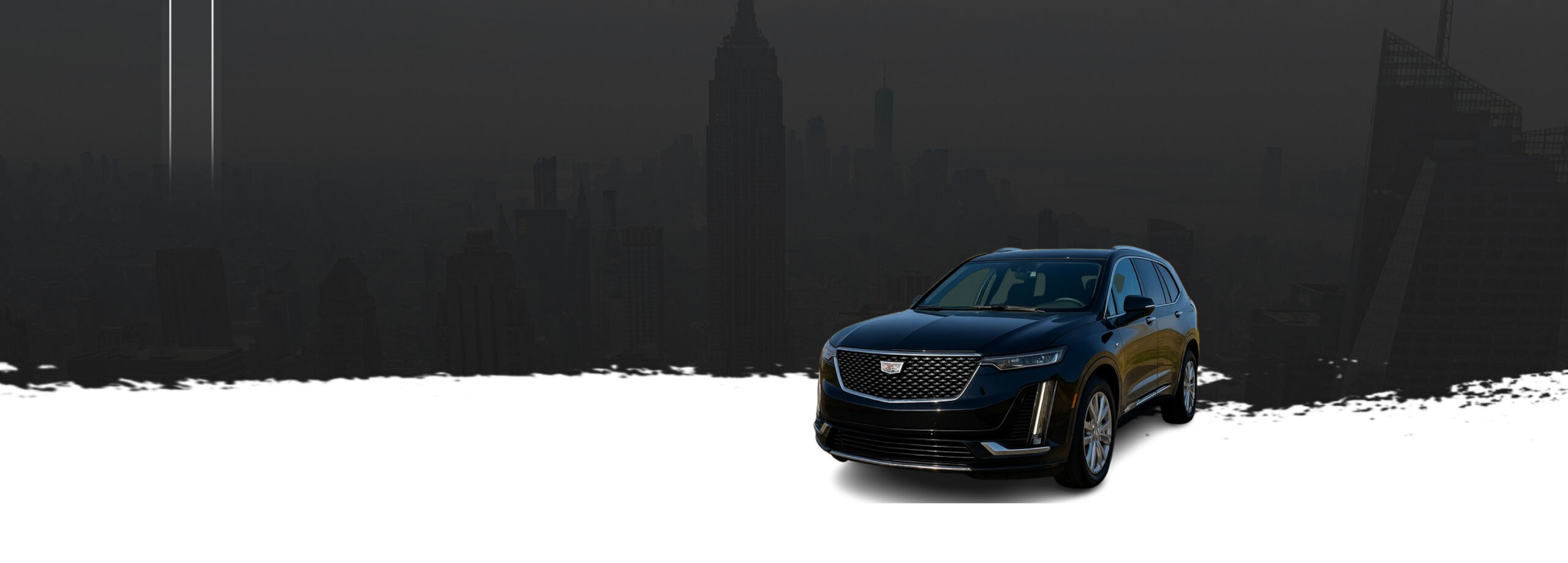 Luxury Cadillac XT6 SUV for premium limousine and airport transfer services in Bakersfield.