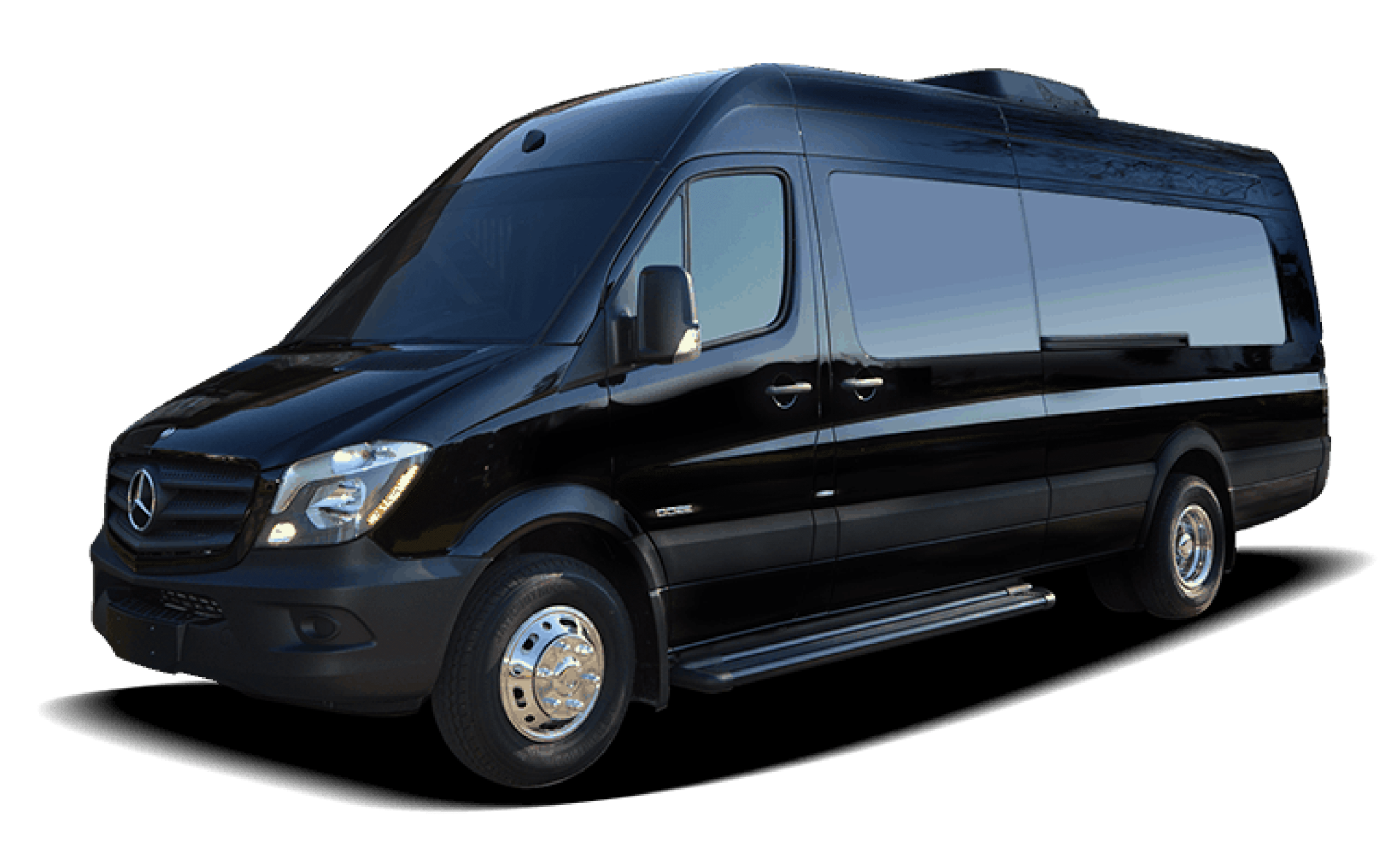 Mercedes-Benz Executive Sprinter luxury limo van for group transportation in Bakersfield CA