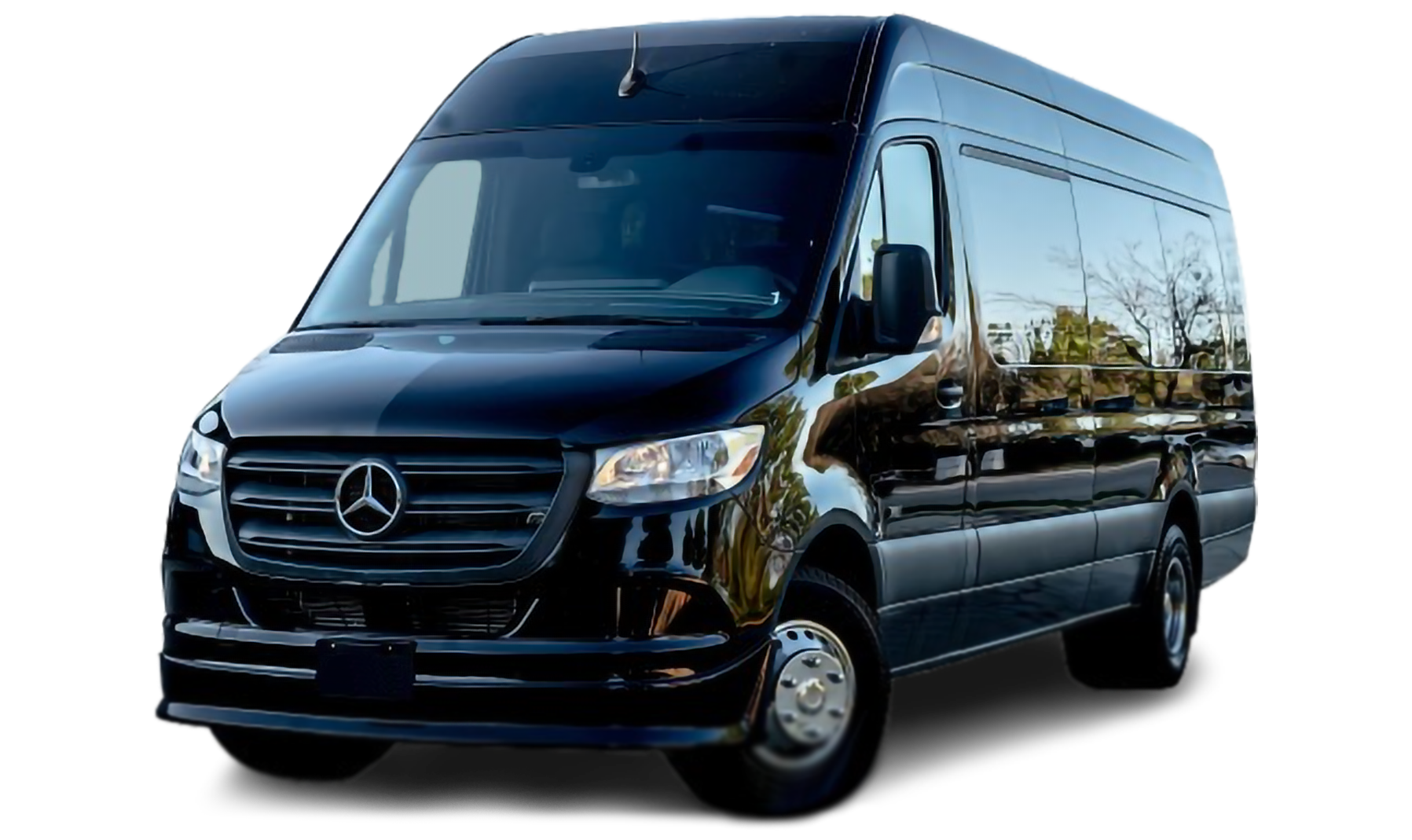 Mercedes-Benz Sprinter Passenger Van luxury group transportation in Bakersfield