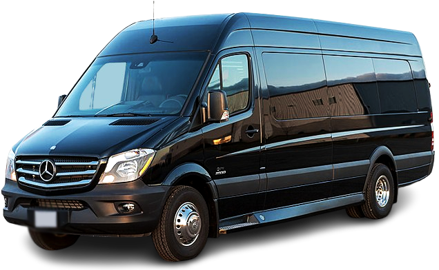 Mercedes Sprinter limousine luxury limo service in Bakersfield
